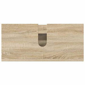 Set di mobili per il bagno con cassetto 3 pcs rovere sonoma 3393025