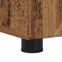 Set di mobili per il bagno con cassetto 3 pcs Legno vecchio 3393031