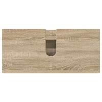 vidaXL Set di mobili per il bagno 5 pcs rovere sonoma 30 x 35 x 192 cm