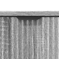 vidaXL Set di mobili per il bagno con cassetto 2 pcs Grigio sonoma