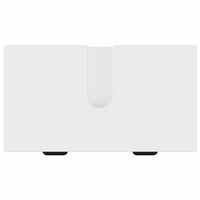 Set di mobili per il bagno Plaid 3 pcs Bianco 39.5 x 36 x 88 cm 3393103