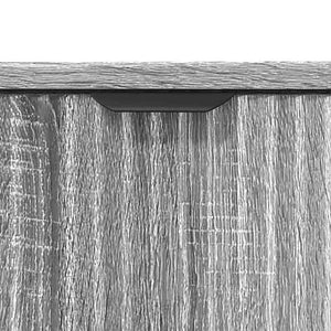 Set di mobili per il bagno con cassetto 3 pcs Grigio sonoma 3393109