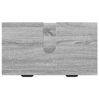 Set di mobili per il bagno con cassetto 3 pcs Grigio sonoma 3393109