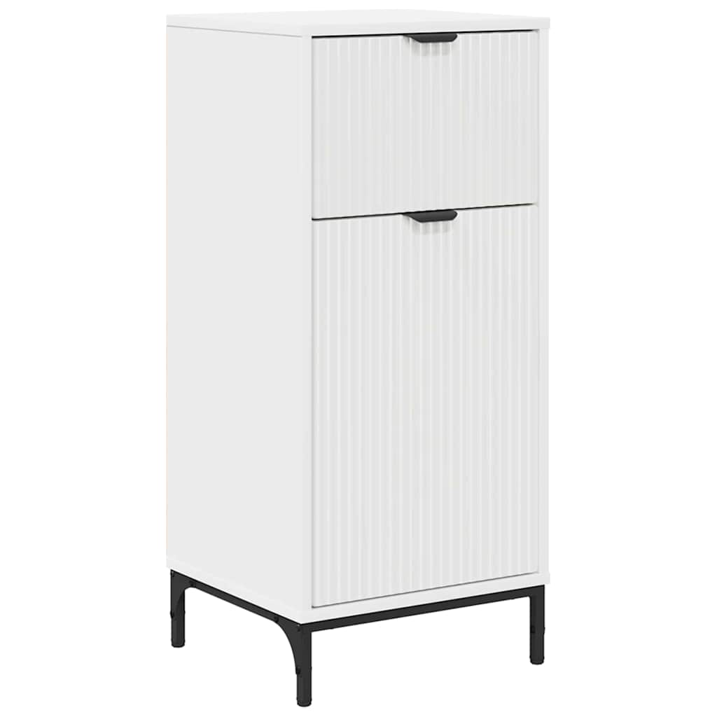 Set di mobili per il bagno Bianco Legno ingegnerizzato, Metallo 3393113