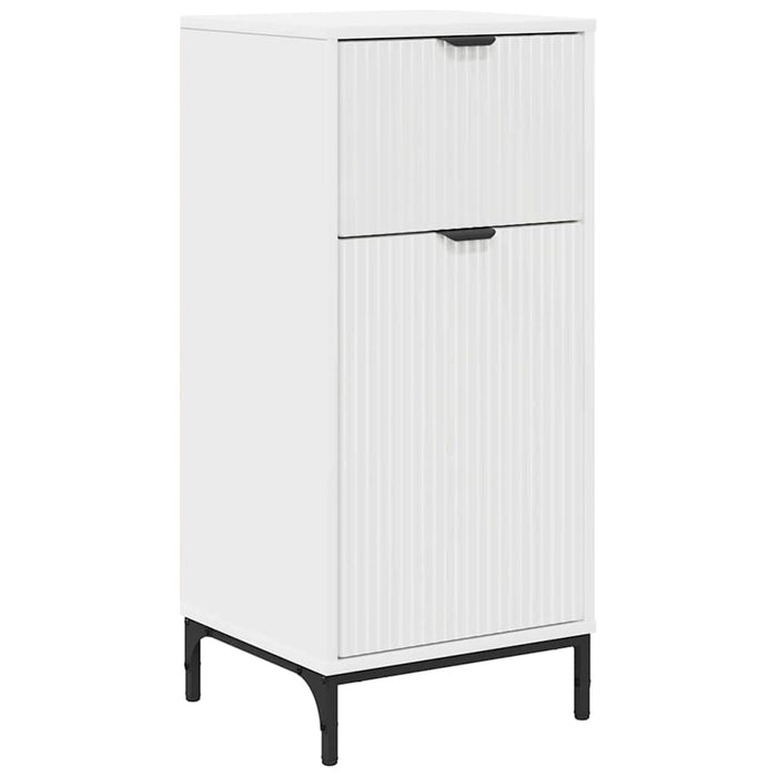 Set di mobili per il bagno Bianco Legno ingegnerizzato, Metallo 3393113