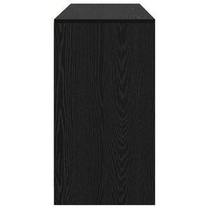 Credenza 3 pz-Set di 3 Buffet-Armadio da cucina Rovere nero 70 x 41 x 75 cm Legno multistrato