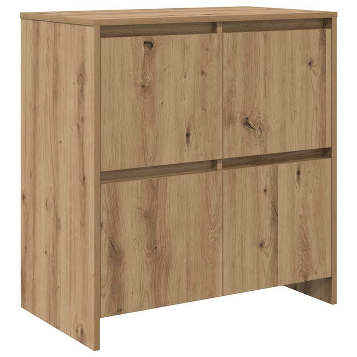 vidaXL Sideboards 3 pcs rovere artigianale 70 x 41 x 75 cm
