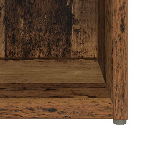 vidaXL Set di mobili TV 6 pcs Legno vecchio 37 x 35 x 72 cm