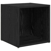 vidaXL Set di mobili TV 6 pcs Rovere Nero 37 x 35 x 72 cm