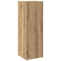 vidaXL Set di Mobili TV da 4 Pezzi - A Parete, Rovere, Legno Ingegnerizzato