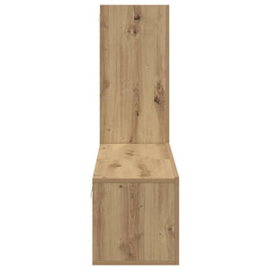 Set mobile TV 3 pz-Set di 3 Credenza per TV Rovere artigianale Legno multistrato 358035