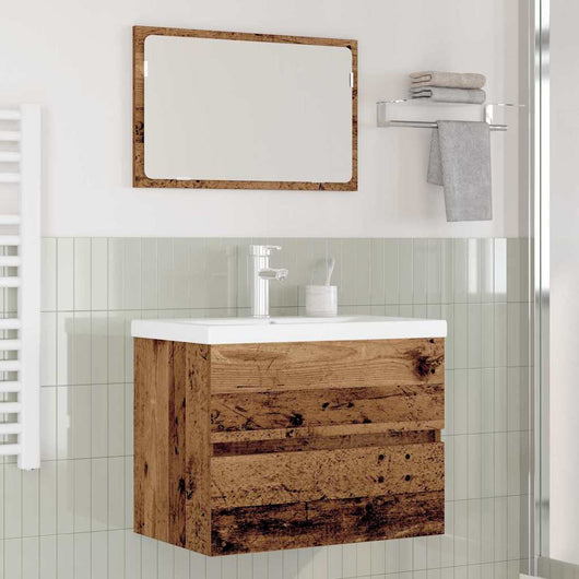 Set di mobili per il bagno 3 pcs Legno antico 60 x 38.5 x 45 cm 3393501