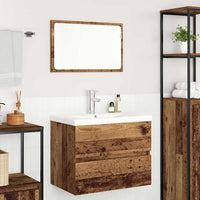 Set di mobili per il bagno 3 pcs Legno antico 60 x 38.5 x 45 cm 3393501