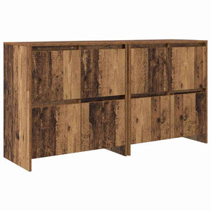 vidaXL Sideboards 2 pcs Legno vecchio 70 x 41 x 75 cm