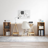 Set mobile TV 2 pz-Set di 2 Credenza per TV Legno vecchio 37 x 35 x 72 cm