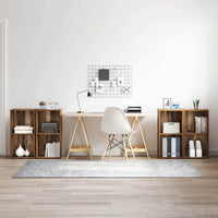 vidaXL Set mobile TV 4 pcs Legno vecchio 37 x 35 x 72 cm