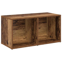 Set mobile TV 2 pz-Set di 2 Credenza per TV Legno vecchio 72 x 35 x 36,5 cm