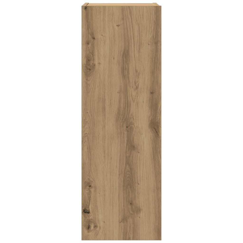 vidaXL Set di Mobile per TV 4 pcs rovere artigianale 30.5 x 30 x 90 cm