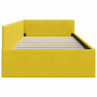 vidaXL Cornice del letto ad angolo Altro Giallo 80 x 200 cm
