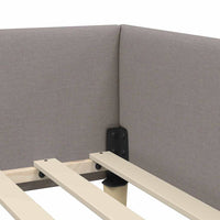 vidaXL Struttura Letto Angolare Altro con testiera Talpa 100 x 200 cm