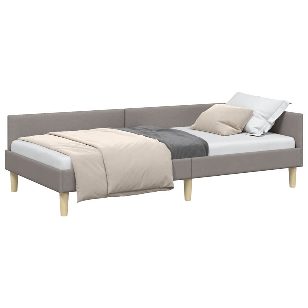 vidaXL Struttura Letto Angolare Altro con testiera Talpa 100 x 200 cm