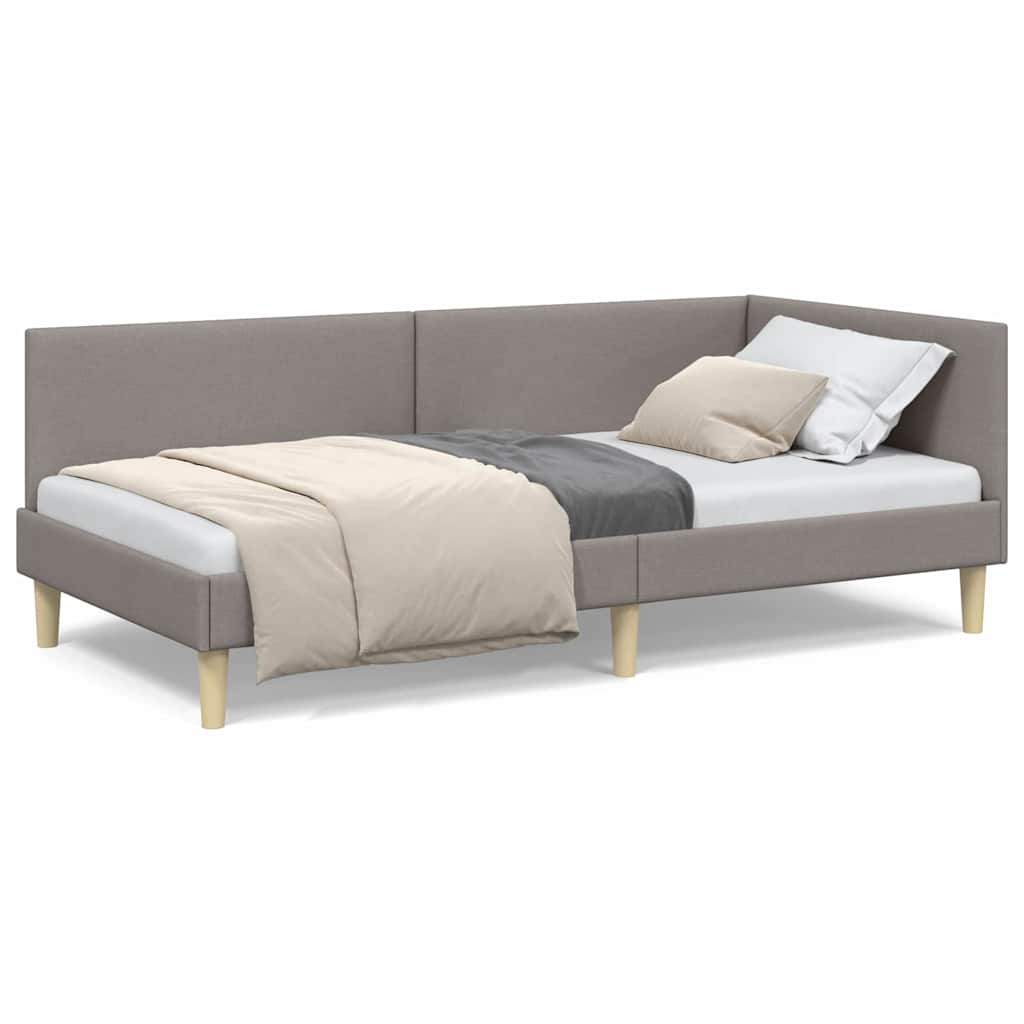 vidaXL Cornice del letto ad angolo Altro Talpa 90 x 190 cm