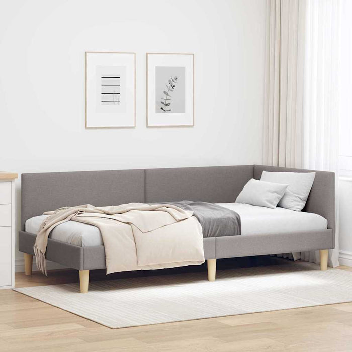 Cornice del letto ad angolo con testiera Talpa 90 cm x 200 cm