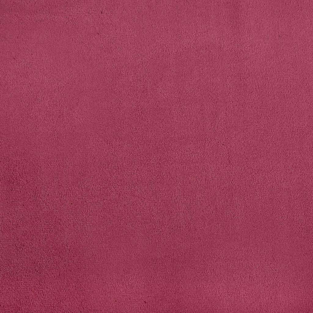 Cornice del letto ad angolo Rosso Vino 90 cm x 190 cm Velluto 42016301