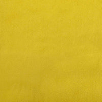 Cornice del letto ad angolo Giallo 90 cm x 200 cm Velluto 42016394