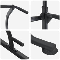 vidaXL Stazione per dips della torre di potenza Altro Nero