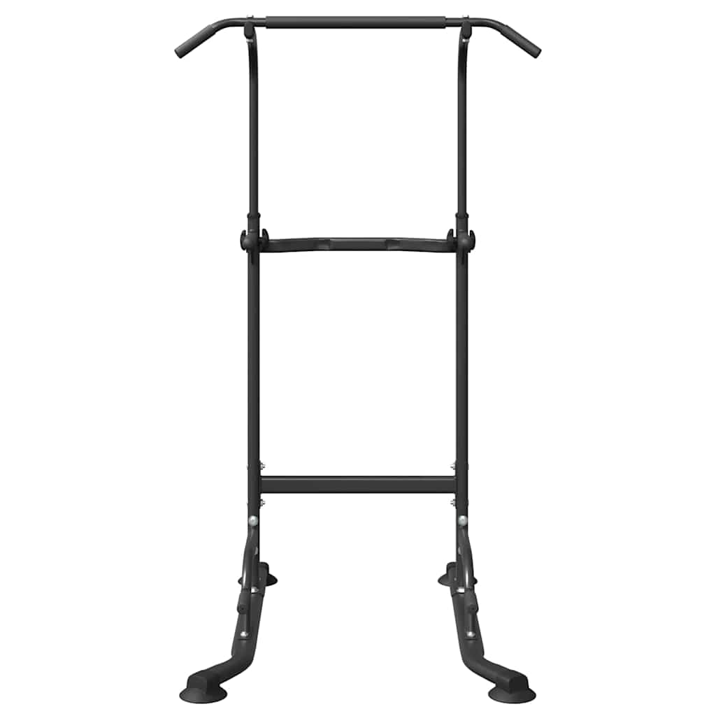 vidaXL Stazione per dips della torre di potenza Altro Nero