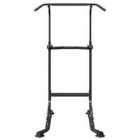 vidaXL Stazione per dips della torre di potenza Altro Nero