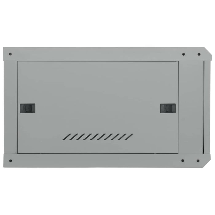 vidaXL Armadietto di rete Grigio 60 x 60 x 35 cm Acciaio