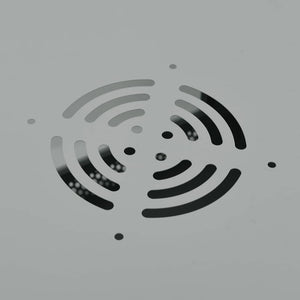 vidaXL Armadietto di rete Grigio 60 x 60 x 65 cm Acciaio