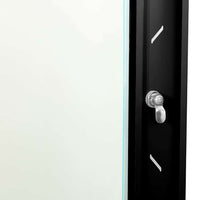 vidaXL Armadietto di rete Nero 60 x 45 x 65 cm Acciaio