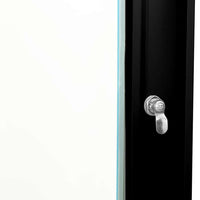 Armadietto di rete Nero 53 x 45 x 21 cm Acciaio 42017644