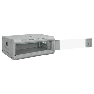 vidaXL Armadietto di rete Grigio 53 x 35 x 21 cm Acciaio