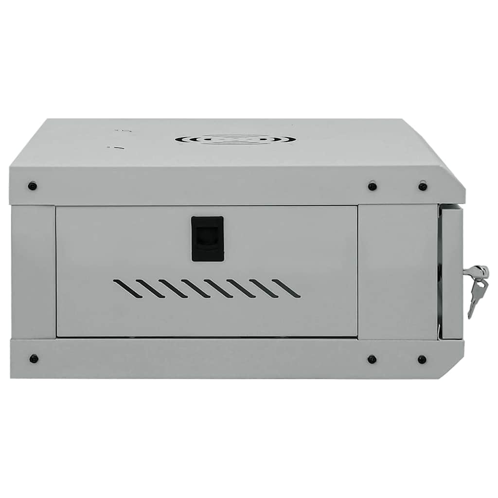 vidaXL Armadietto di rete Grigio 53 x 35 x 21 cm Acciaio