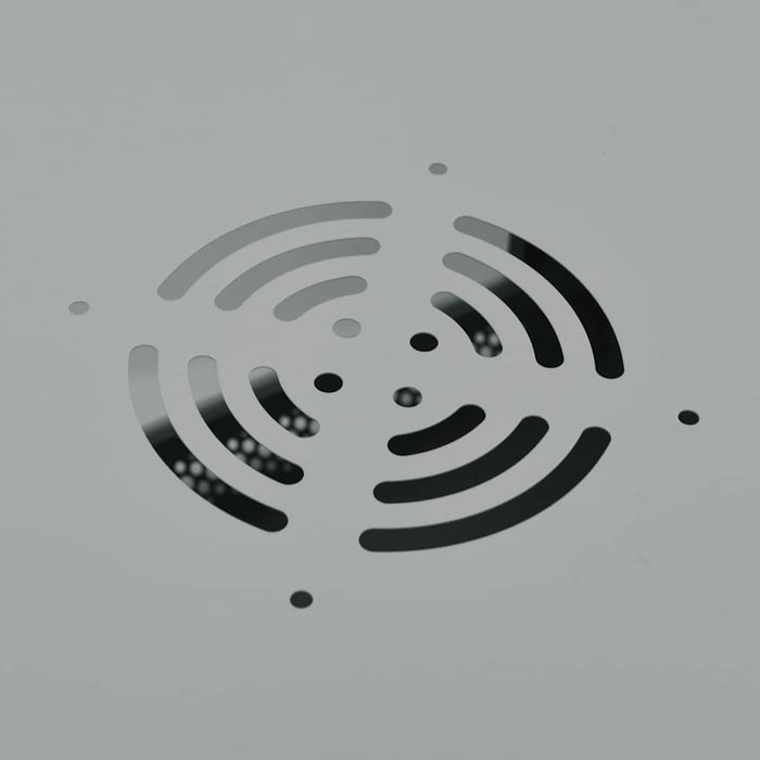 vidaXL Armadietto di rete Grigio 53 x 60 x 30 cm Acciaio