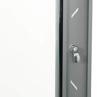 Armadietto di rete Grigio 53 x 45 x 45 cm Acciaio 42017653