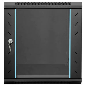 vidaXL Armadietto di rete Nero 53 x 60 x 60 cm Acciaio