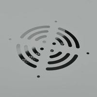 Armadietto di rete Grigio 53 x 45 x 60 cm Acciaio 42017657