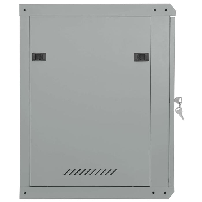 vidaXL Armadietto di rete Grigio 53 x 60 x 60 cm Acciaio