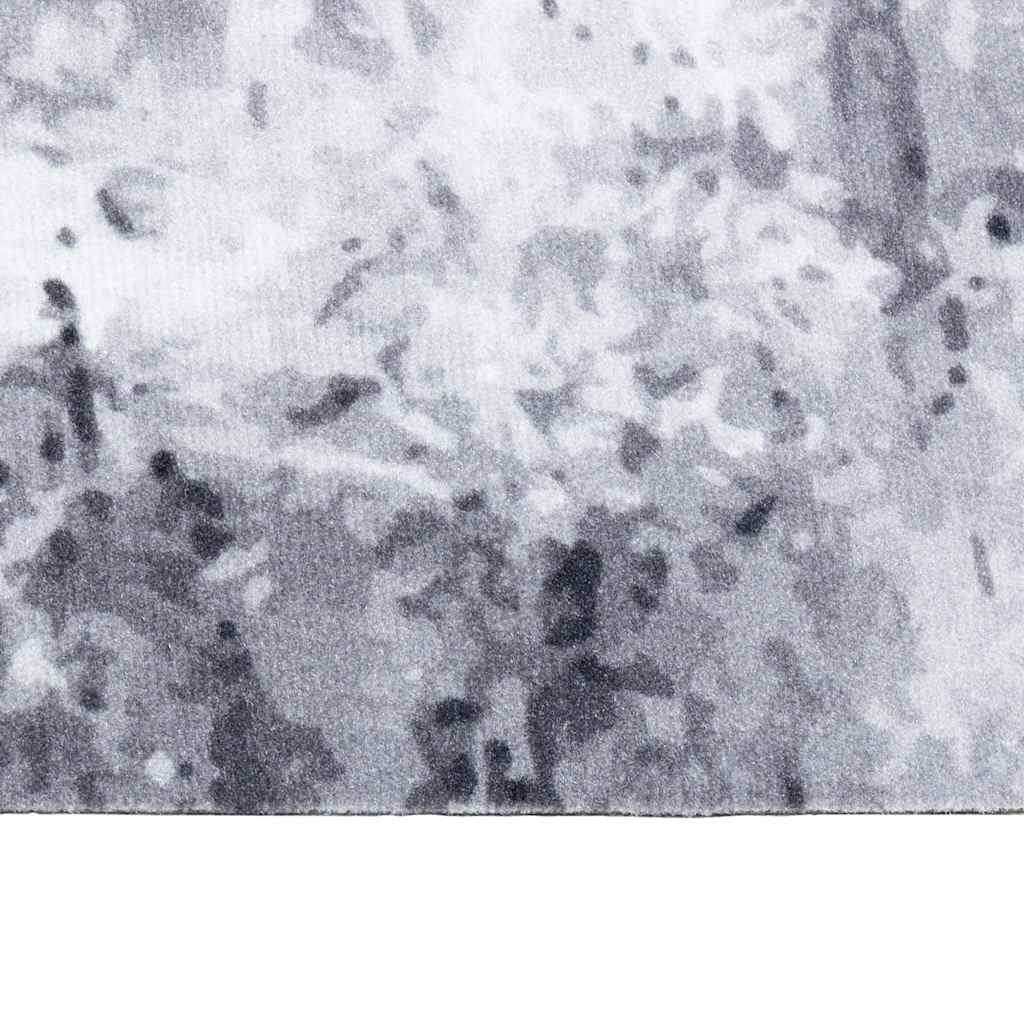 Tappeto da Cucina-Tappetino da Cucina Grigio 180 x 60 cm Velluto