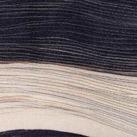 Tappetino da Cucina Art déco Nero 180 x 60 cm Velluto 42013419