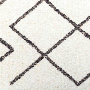 Tappetino da Cucina Bianco 180 x 60 cm Velluto 42013422