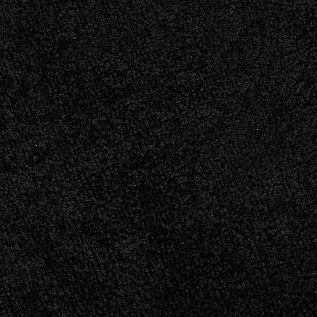 Tappetino Nero 80 x 120 cm Tessuto Teddy 42013439