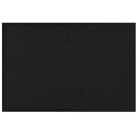 Tappetino Nero 80 x 120 cm Tessuto Teddy 42013439