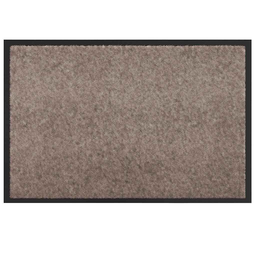 Tappetino Beige 40 x 60 cm Tessuto Teddy 42013440