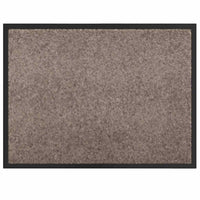 Tappetino Beige 60 x 80 cm Tessuto Teddy 42013441